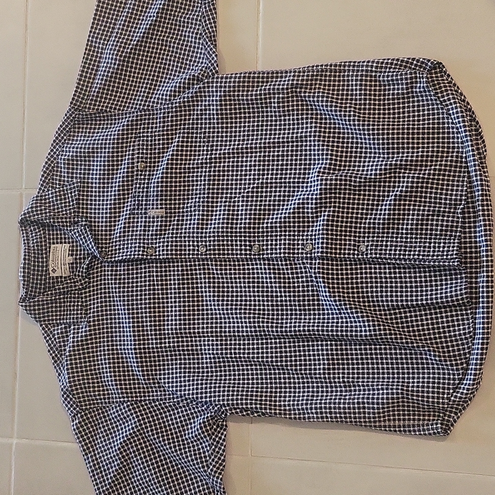 Columbia plaid shirt